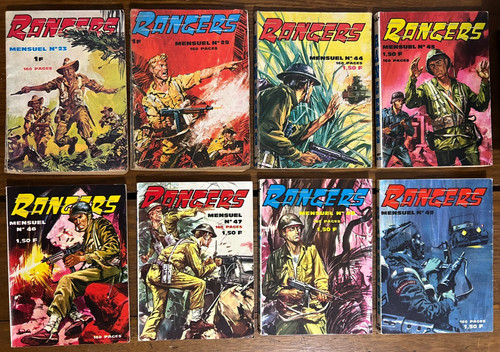 Lot rangers 29 44 45 - bd,