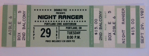1987 night ranger - 29/09/1987,